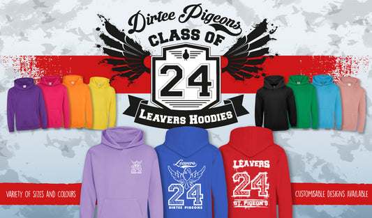 Personalised School Leaver Hoodies
