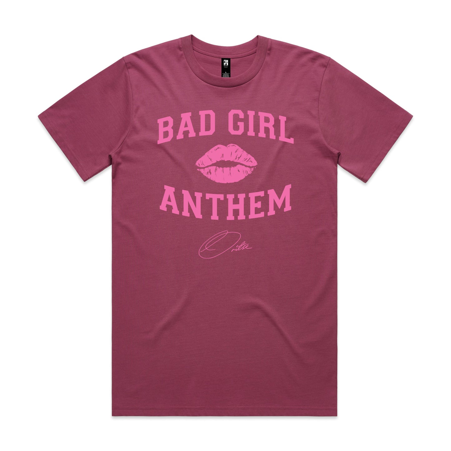 Bad Girl Anthem - Signature Berry T-shirt (5026)