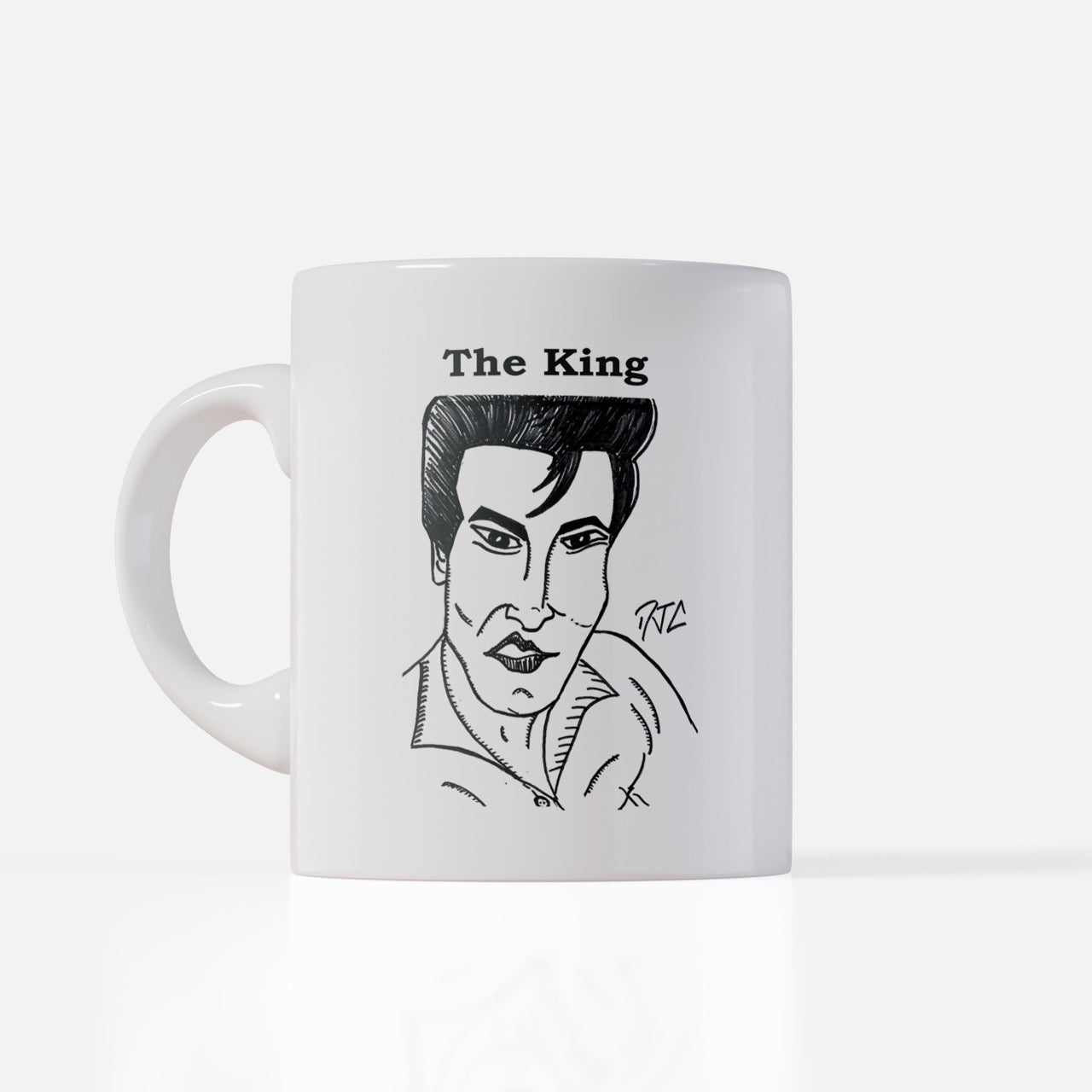 DJC - Elvis Presley Artwork - Ceramic Mug