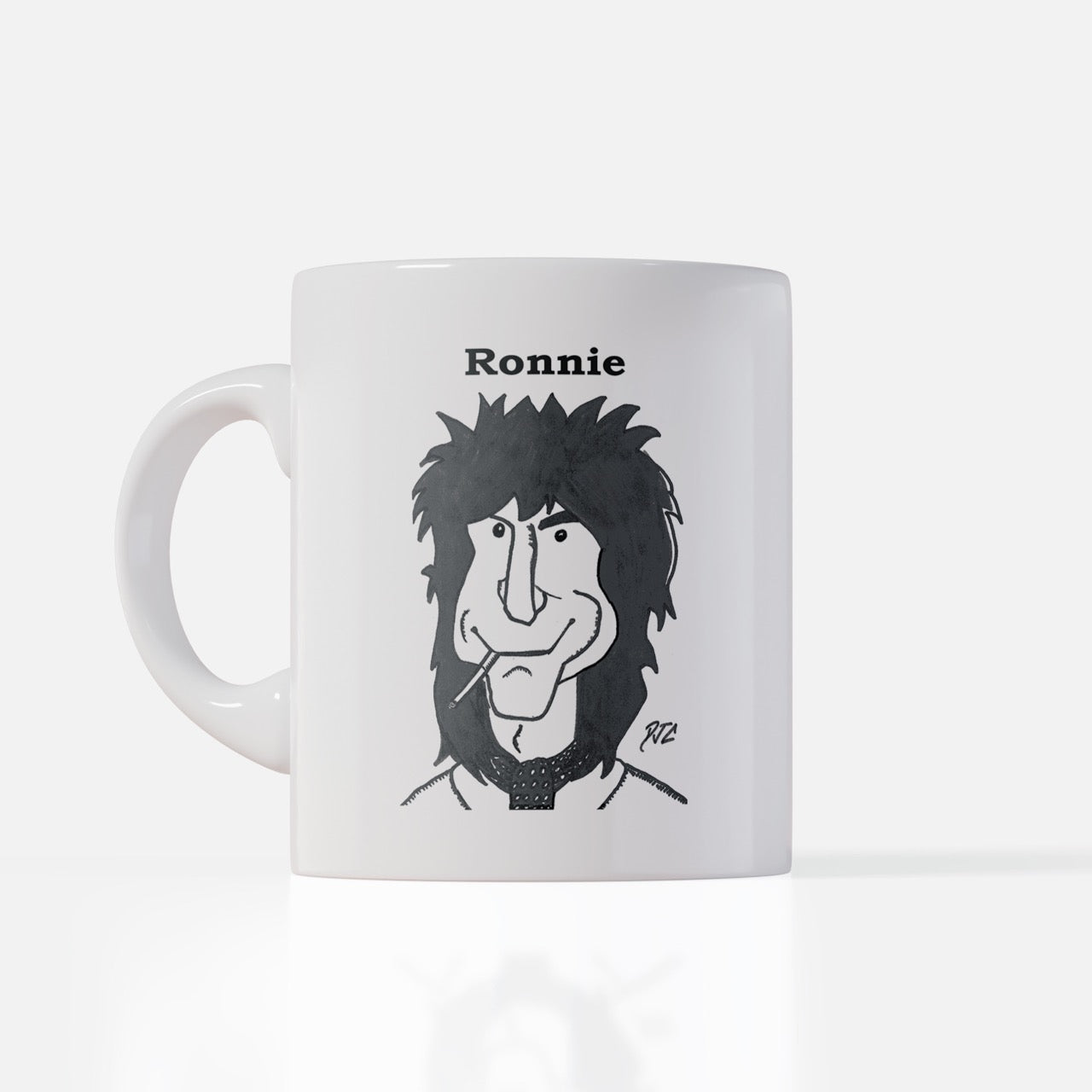 DJC - Ronnie Wood Artwork - Ceramic Mug