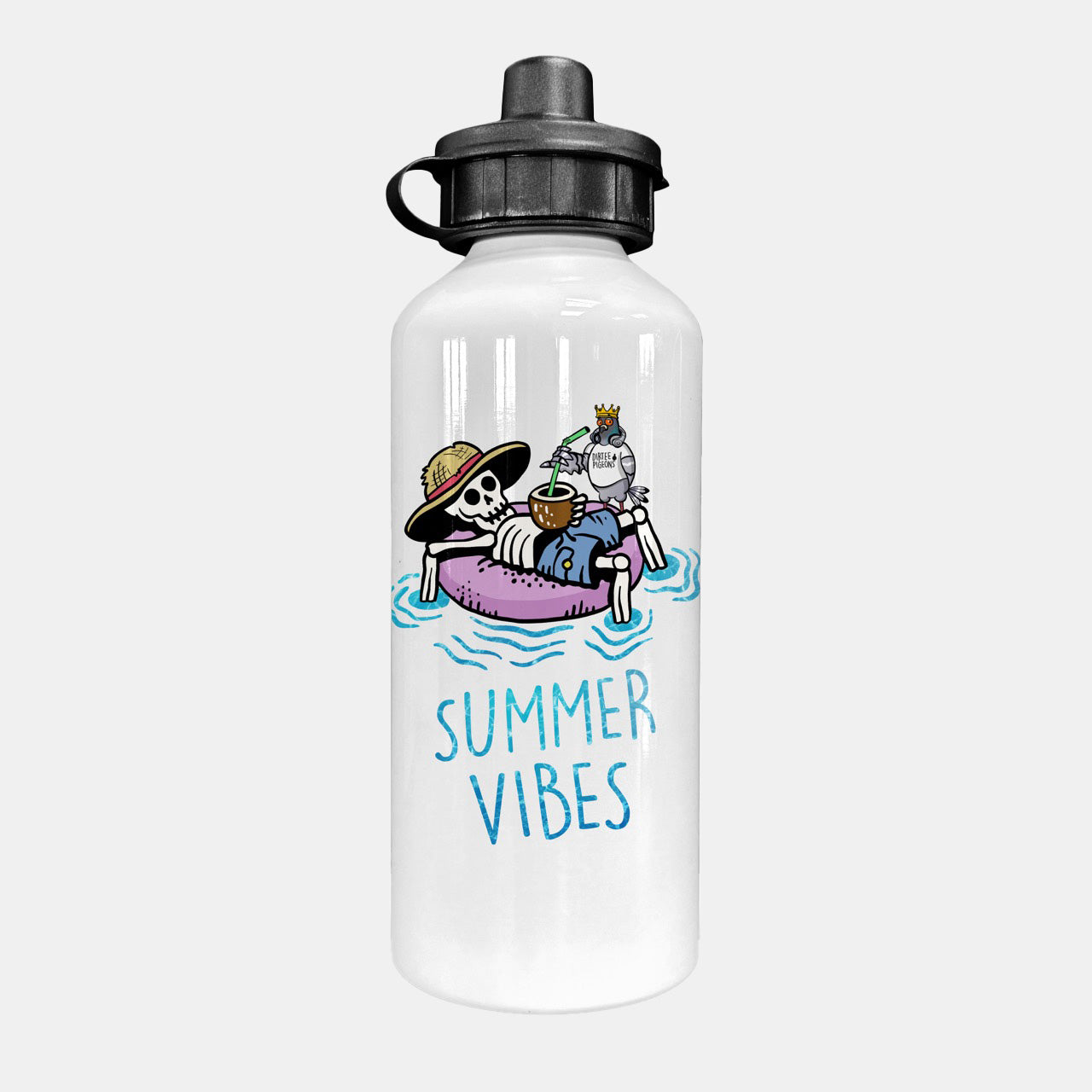 Summer Vibes - Metal Water Bottle