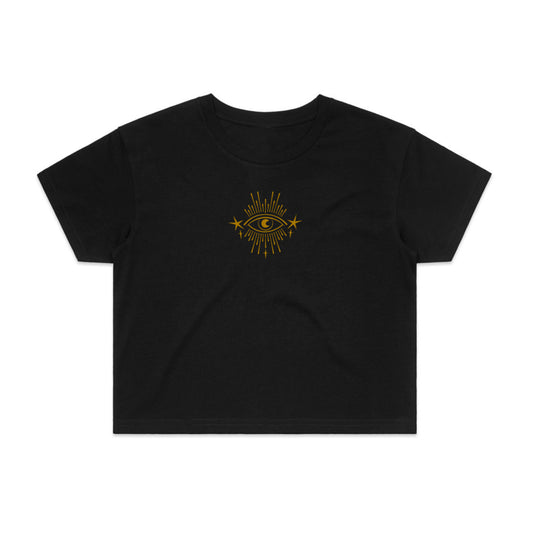 Mystical Eye - Women's Cropped T-shirt
