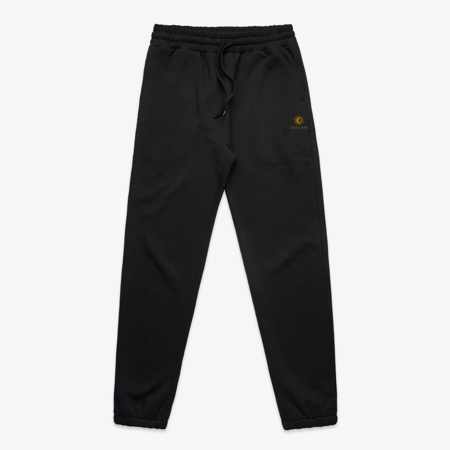 Luna Ray Branded Black Jogger