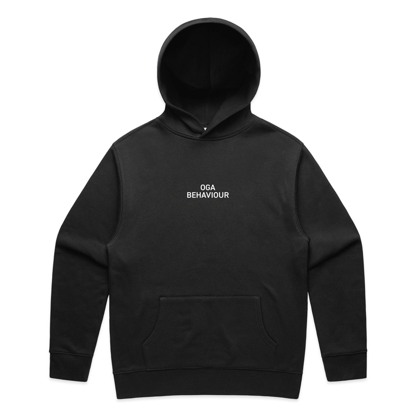 OGA Behaviour Branded Hoodie - Black