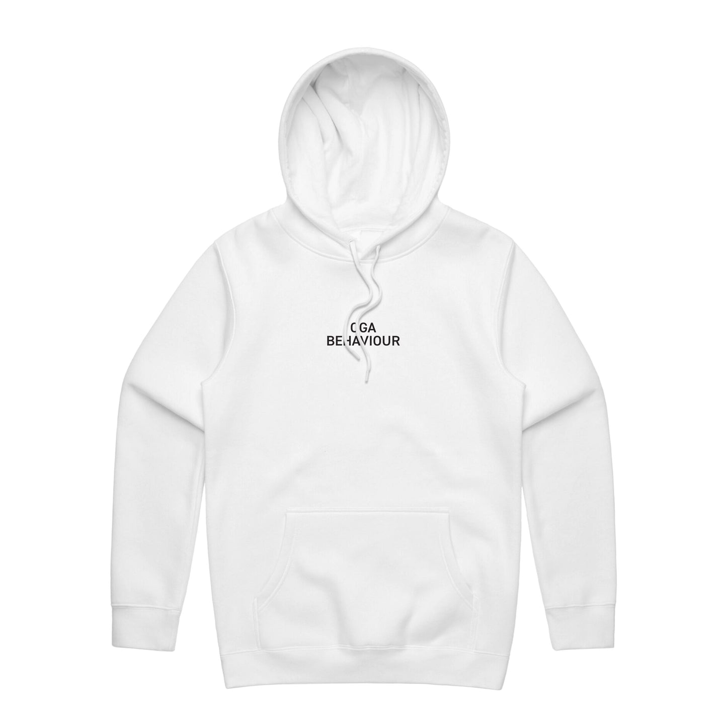 OGA Behaviour Branded Hoodie - White