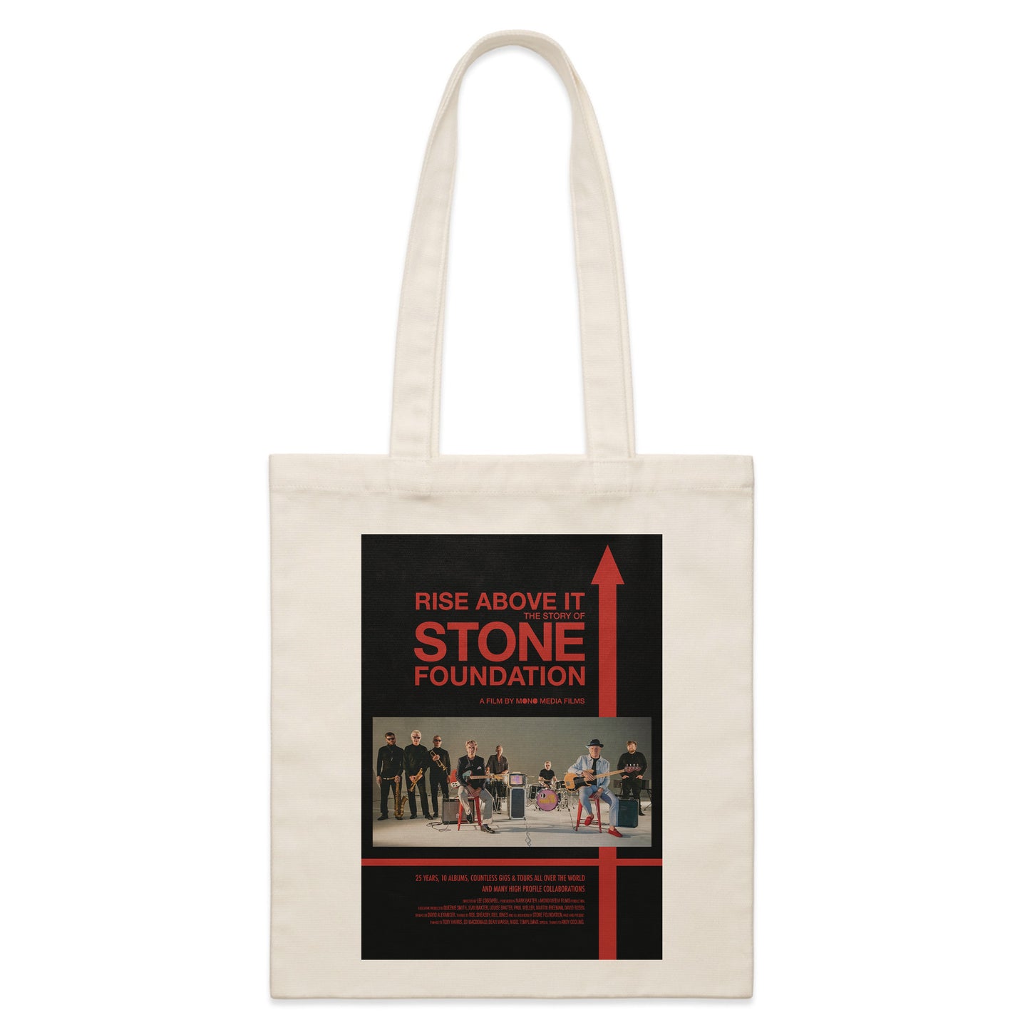 Stone Foundation - Rise Above It - Organic Tote Bag