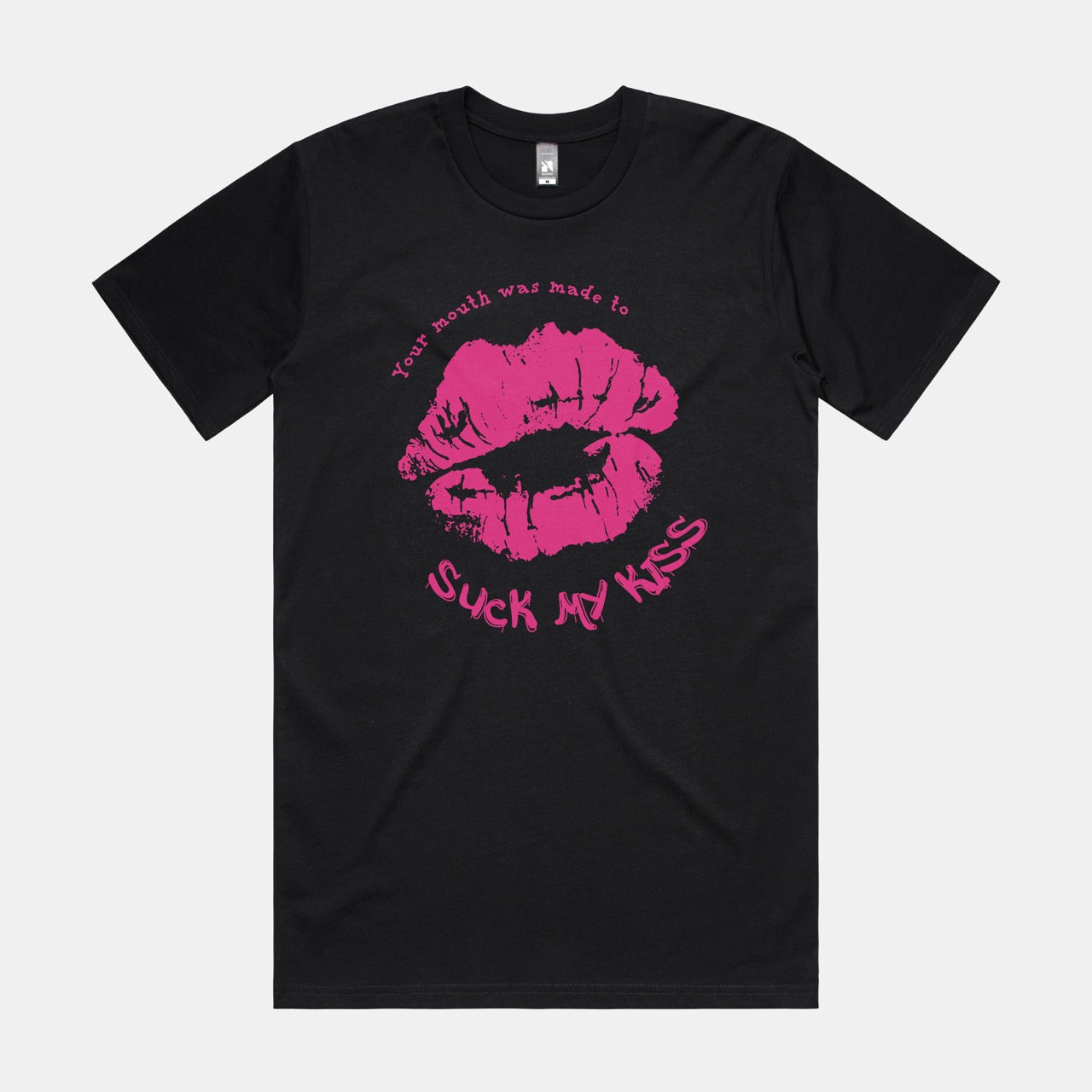 Suck My Kiss - Black T-shirt
