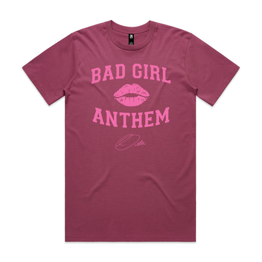 Bad Girl Anthem - Signature Berry T-shirt (5026)