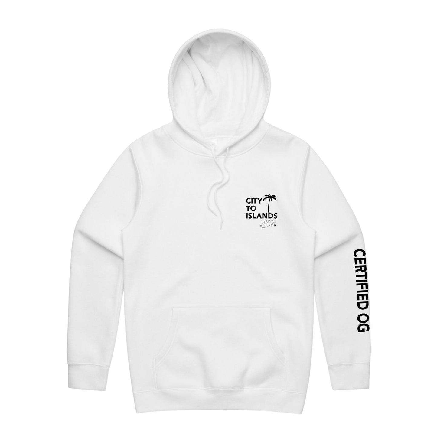 City To Islands - Certified OG - Signature Unisex Hoodie (5102)