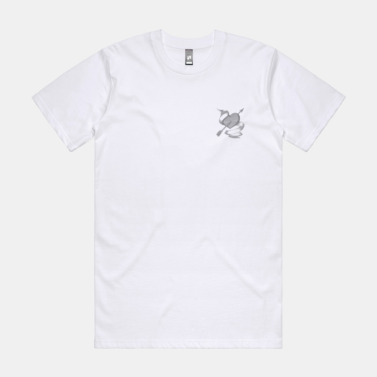 The Cupid - Double Sided White T-shirt