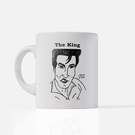 DJC - Elvis Presley Artwork - Ceramic Mug