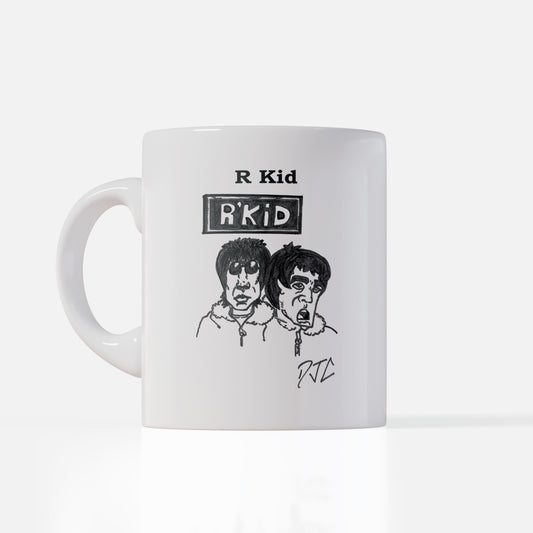 DJC - Liam & Noel Gallagher Artwork - Ceramic Mug