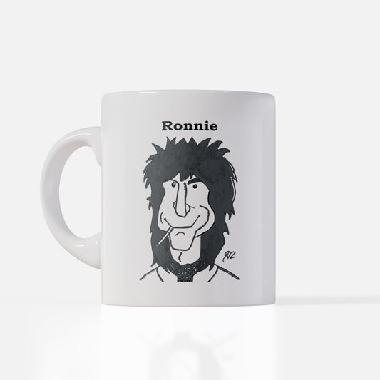 DJC - Ronnie Wood Artwork - Ceramic Mug