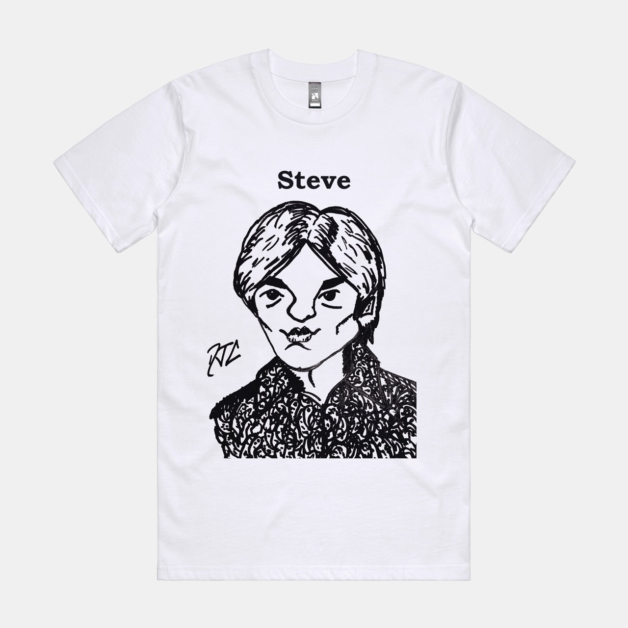 DJC - Steve Marriott Artwork - White T-shirt