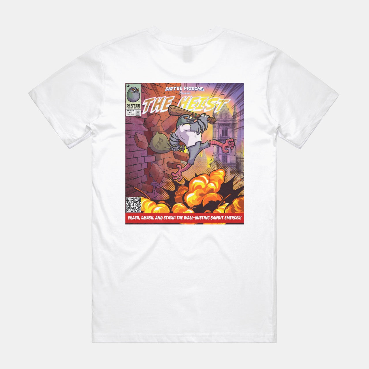 Dirtee Comics Issue 01 - The Heist - White T-shirt