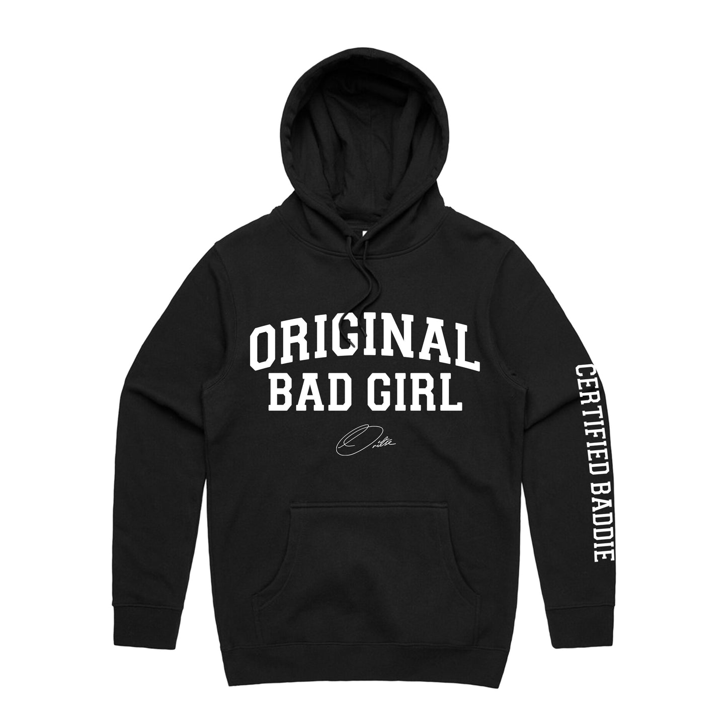 Original Bad Girl - Certified Sleeve - Signature Hoodie (5102)