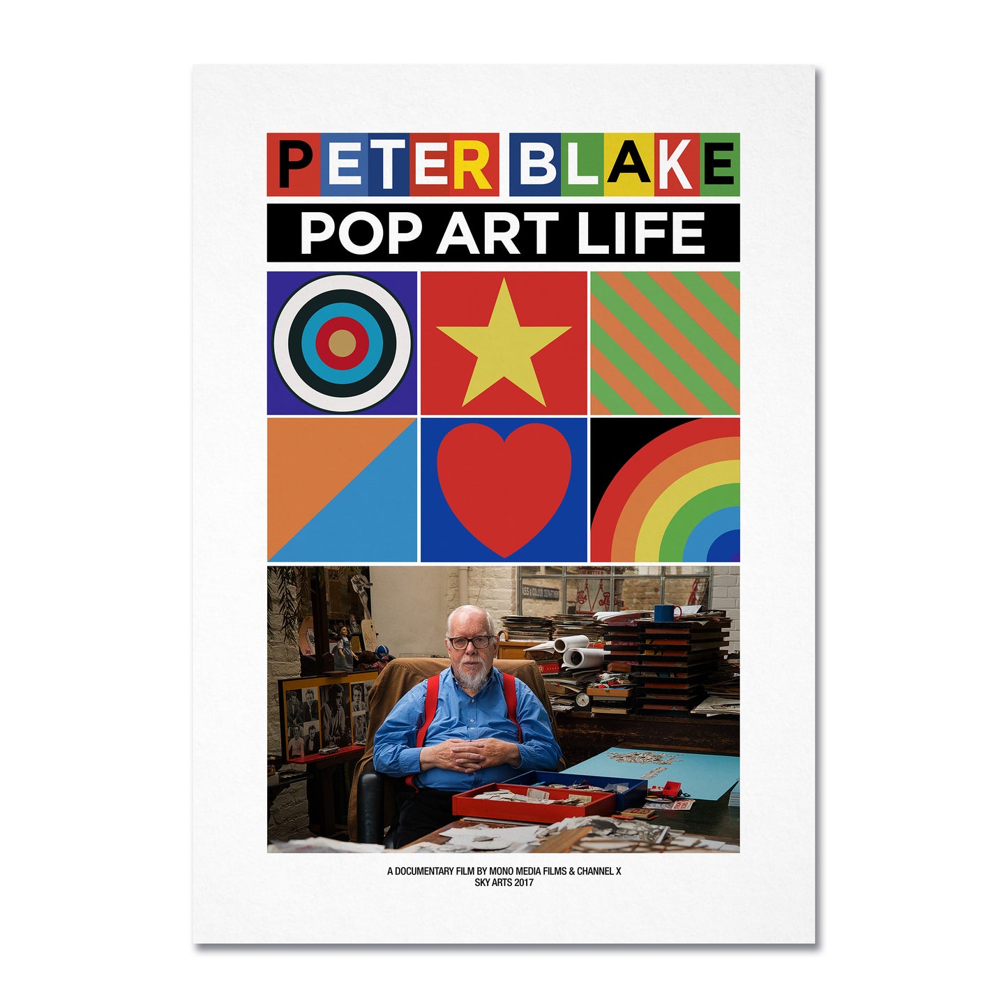 Peter Blake - Pop Art Life - A3 Poster