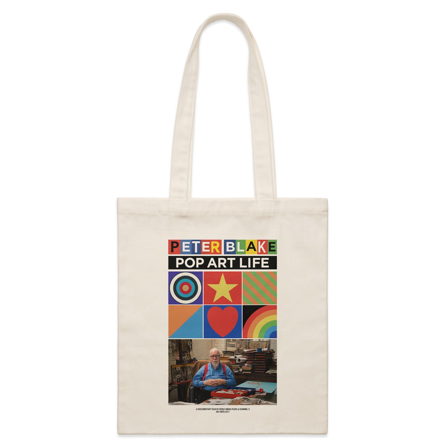 Peter Blake - Pop Art Life - Organic Tote Bag