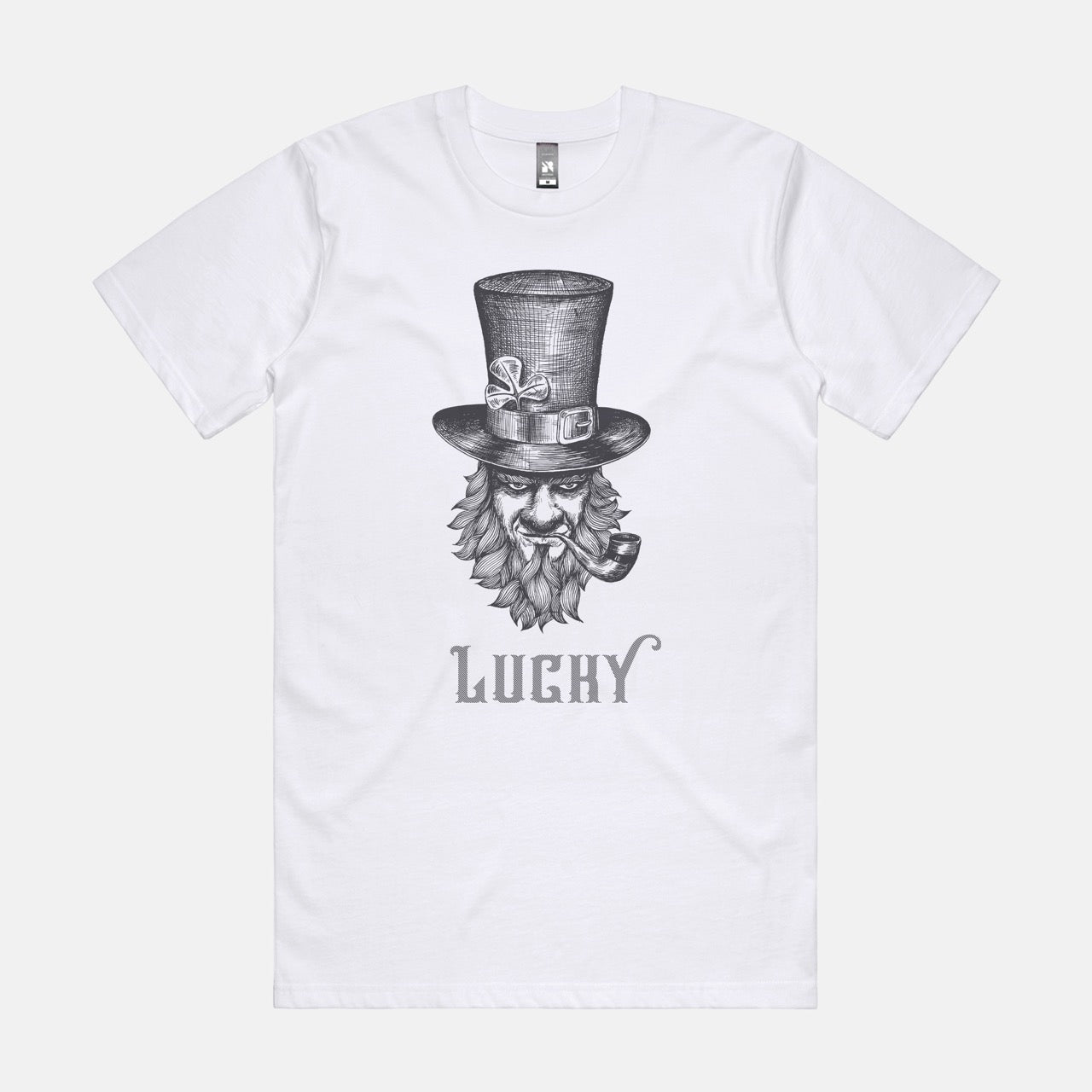 Lucky Leprechaun - White T-shirt
