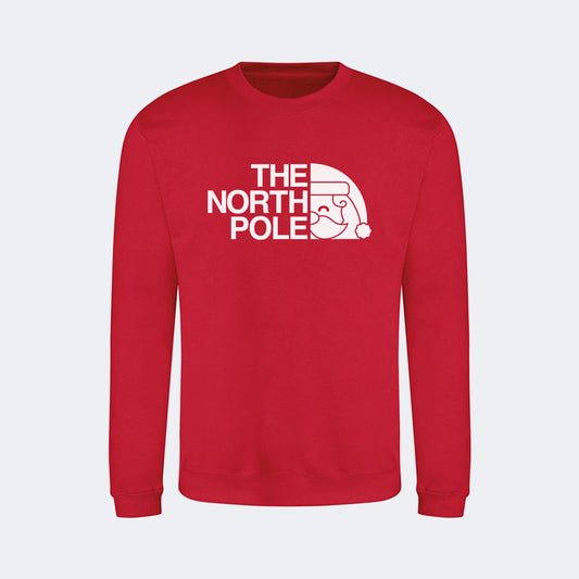 DP Christmas Jumper - The North Pole - Fire Red